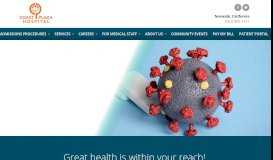 
							         Coast Plaza Hospital | Great Health is Within Your Reach								  
							    