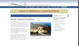 
							         Coastal Cardiology, PA: Cardiologists Serving Charleston, Mt ...								  
							    