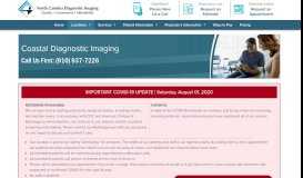 
							         Coastal Diagnostic Imaging - North Carolina Diagnostic Imaging								  
							    