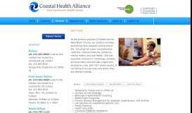 
							         Coastal Health Alliance » Services								  
							    