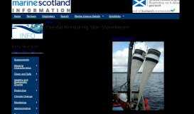 
							         Coastal Monitoring Site: Stonehaven | Marine Scotland Information								  
							    
