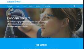 
							         Cobham plc, Careers								  
							    