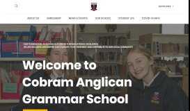 
							         Cobram Anglican Grammar School								  
							    