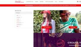 
							         Coca-Cola Clothing & Apparel | Coke Store								  
							    