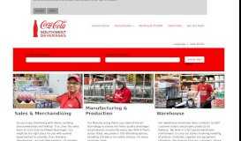 
							         Coca-Cola Southwest Beverages Careers								  
							    