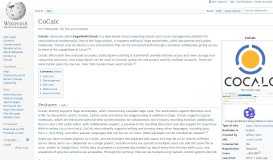 
							         CoCalc - Wikipedia								  
							    