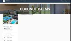 
							         Coconut Palms | My.McKinley.com - Your Resident Portal								  
							    