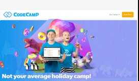 
							         Code Camp | Coding for Kids								  
							    