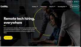 
							         Codility: Tech Recruiting Platform, Online Code Testing								  
							    