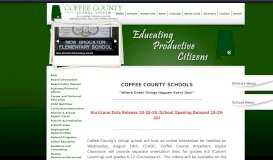 
							         Coffee County Schools								  
							    