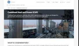 
							         Cogeneration Technologies | Combined Heat and Power | GE - GE.com								  
							    