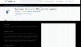 
							         Cognibox Contractor Management System Reviews and ...								  
							    
