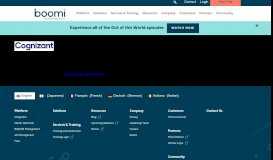 
							         Cognizant | Partner | Dell Boomi								  
							    