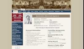 
							         Cogswell - South Carolina Legislature Online - Member Biography								  
							    