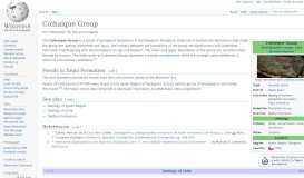 
							         Coihaique Group - Wikipedia								  
							    