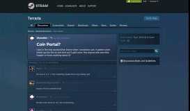 
							         Coin Portal? :: Terraria General Discussions - Steam Community								  
							    