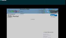 
							         Coin Portal | Terraria Wiki | FANDOM powered by Wikia								  
							    