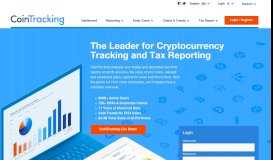 
							         CoinTracking · Bitcoin & Digital Currency Portfolio/Tax Reporting								  
							    