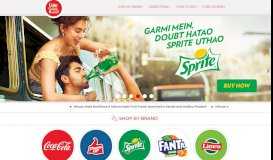 
							         Coke2home: Buy Coca-Cola Company Products Online								  
							    