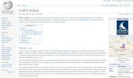 
							         Colfe's School - Wikipedia								  
							    