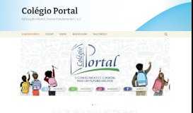 
							         Colégio Portal – Educação Infantil, Ensino Fundamental 1 e 2								  
							    