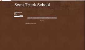 
							         Colin Powell Middle School - Semi Truck School								  
							    