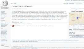
							         Coliseo Eduardo Dibos - Wikipedia								  
							    