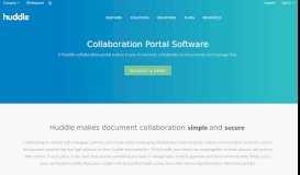 
							         Collaboration Portal | Huddle								  
							    