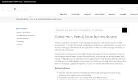 
							         Collaboration, Portal & Social Business Services | Sirius Computer ...								  
							    