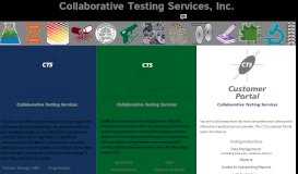 
							         Collaborative Testing Services: Forensics Testing Program								  
							    