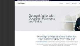 
							         Collect Payments Sooner with DocuSign Payments & Stripe | DocuSign								  
							    