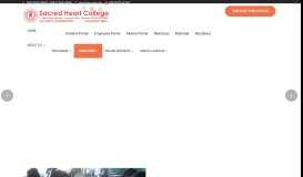
							         College Admission Requirements - Sacred Heart College Lucena								  
							    