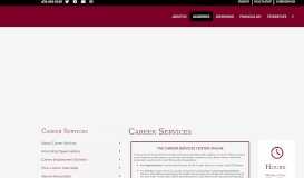 
							         College Career Services | Five Towns College								  
							    