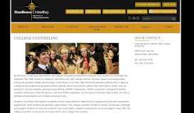
							         College Counseling | Don Bosco Cristo Rey								  
							    