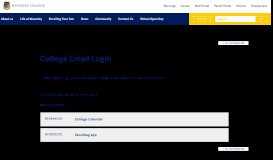 
							         College Email Login - Waverley College								  
							    
