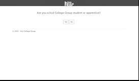 
							         College Enquiry - Hull College								  
							    