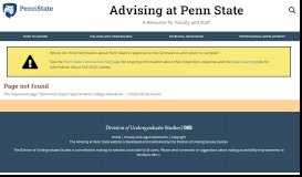 
							         College of Education | Academic Advising Portal								  
							    