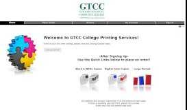 
							         College Printing & Supplies - GTCC - MyOrderDesk								  
							    
