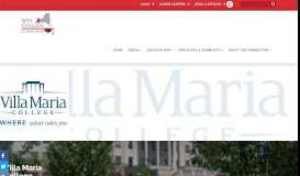 
							         College Profile: Villa Maria College - WNY College Connection								  
							    