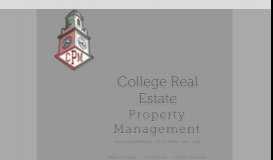 
							         College Property Management								  
							    