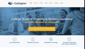 
							         College Student Insurance								  
							    