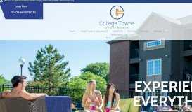 
							         College Towne East Apartments | Apartments near MSU								  
							    