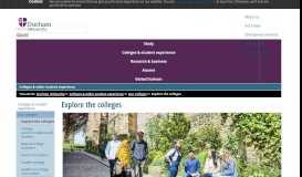 
							         Colleges and accommodation - Durham University								  
							    