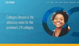 
							         Colleges Ontario - Home Page								  
							    