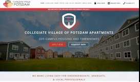 
							         Collegiate Village Potsdam Apartments								  
							    