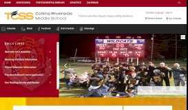 
							         Collins-Riverside Middle School / Homepage								  
							    
