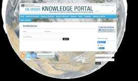 
							         Colombian Space Commission (CCE) | UN-SPIDER Knowledge Portal								  
							    