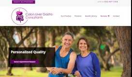 
							         Colon Liver Gastro Consultants: Home								  
							    