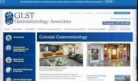 
							         Colonial Gastroenterology | Gastroenterology Associates - GLSTVA								  
							    