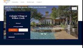 
							         Colonial Village at Willow Creek | Luxury Apartments for Rent in ... - MAA								  
							    